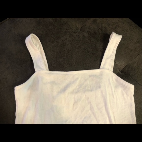 A&F Square-neck Ribbed Tank - Picture 2 of 7